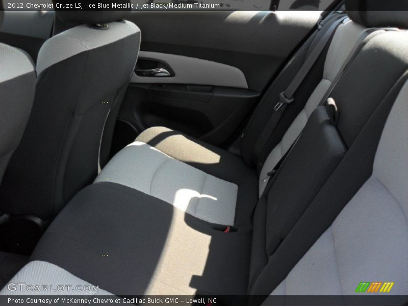 Ice Blue Metallic / Jet Black/Medium Titanium 2012 Chevrolet Cruze LS