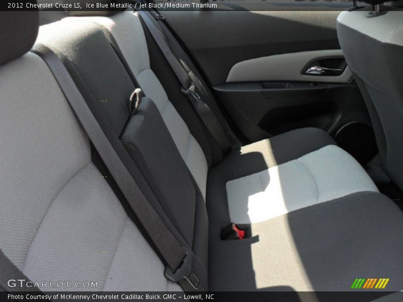 Ice Blue Metallic / Jet Black/Medium Titanium 2012 Chevrolet Cruze LS