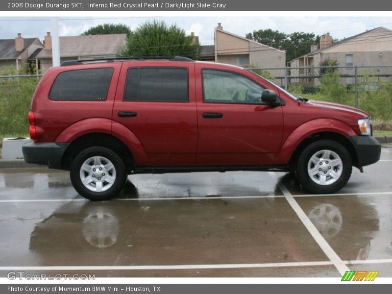  2008 Durango SXT Inferno Red Crystal Pearl