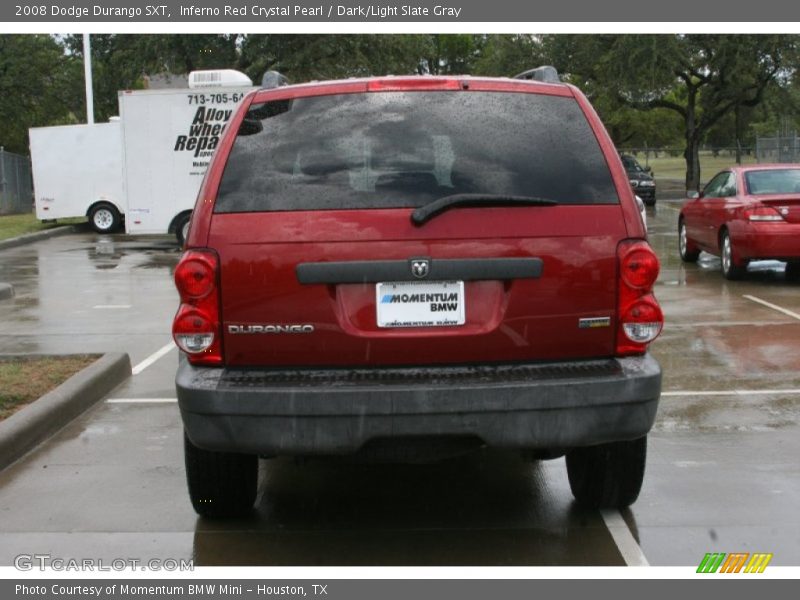 Inferno Red Crystal Pearl / Dark/Light Slate Gray 2008 Dodge Durango SXT