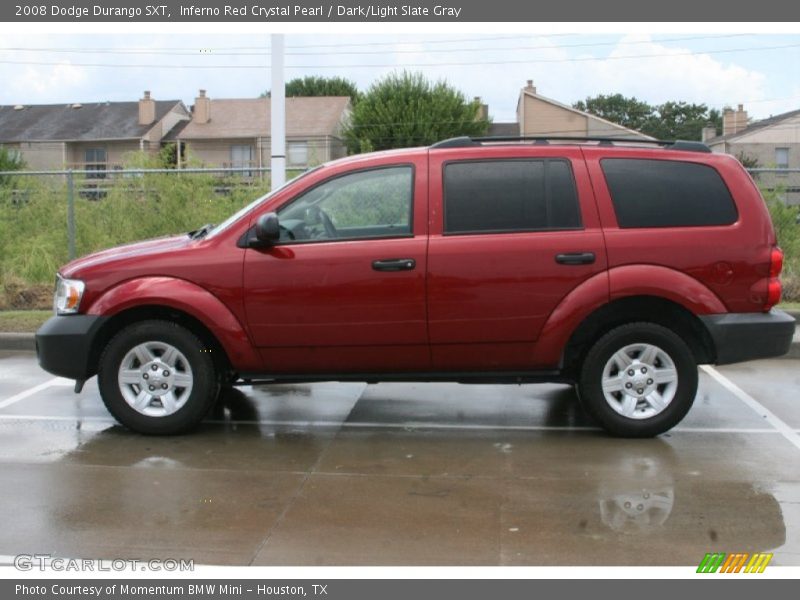 Inferno Red Crystal Pearl / Dark/Light Slate Gray 2008 Dodge Durango SXT