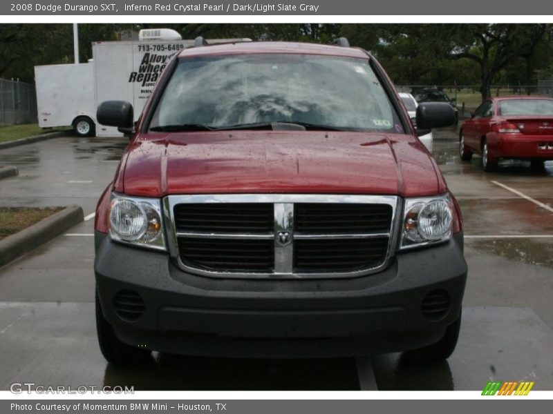 Inferno Red Crystal Pearl / Dark/Light Slate Gray 2008 Dodge Durango SXT