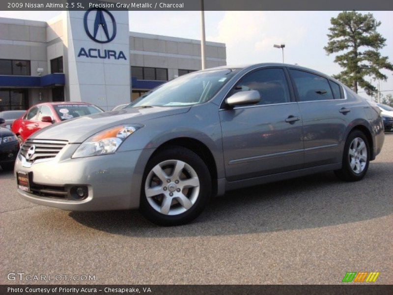 Precision Gray Metallic / Charcoal 2009 Nissan Altima 2.5 SL