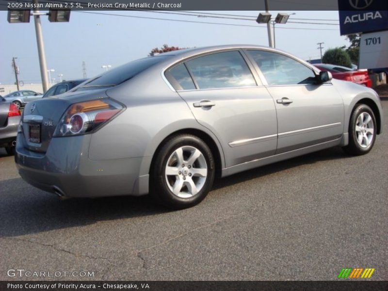 Precision Gray Metallic / Charcoal 2009 Nissan Altima 2.5 SL