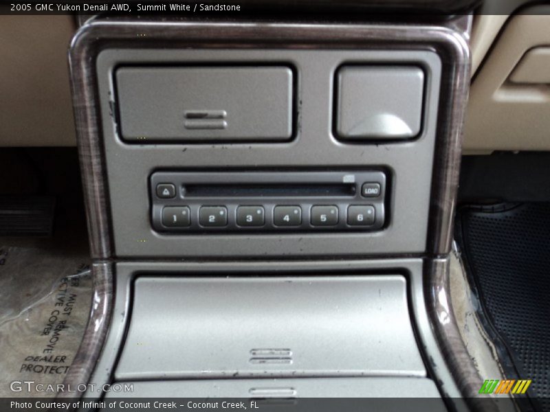 Summit White / Sandstone 2005 GMC Yukon Denali AWD