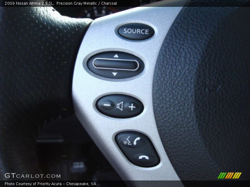 Precision Gray Metallic / Charcoal 2009 Nissan Altima 2.5 SL