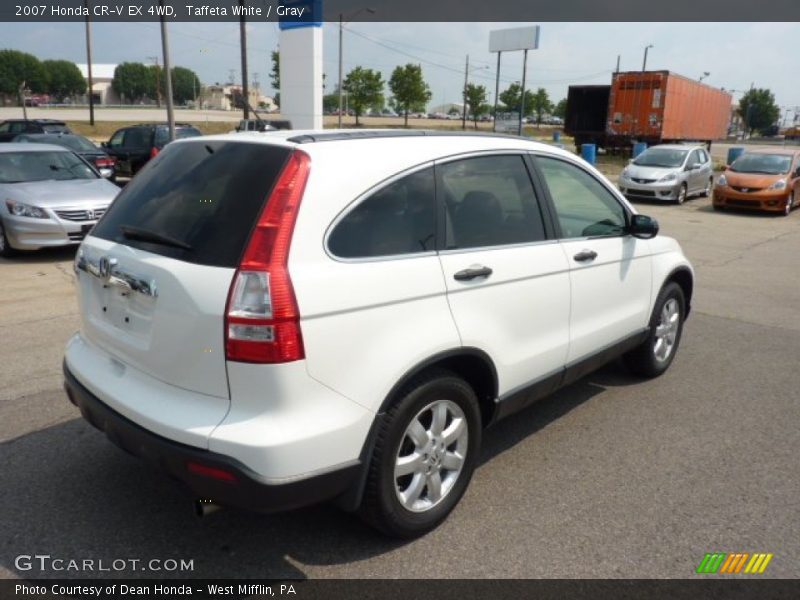 Taffeta White / Gray 2007 Honda CR-V EX 4WD