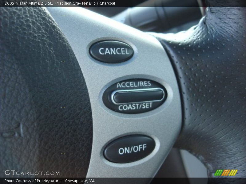 Precision Gray Metallic / Charcoal 2009 Nissan Altima 2.5 SL