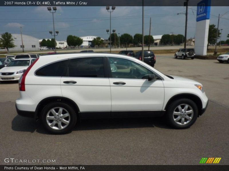 Taffeta White / Gray 2007 Honda CR-V EX 4WD