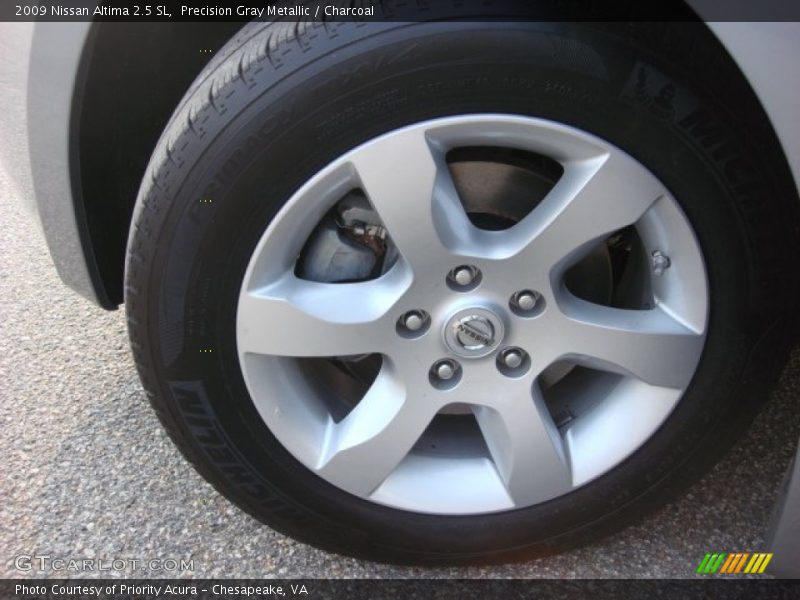 Precision Gray Metallic / Charcoal 2009 Nissan Altima 2.5 SL