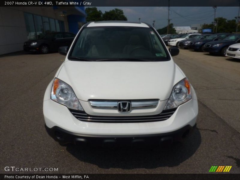 Taffeta White / Gray 2007 Honda CR-V EX 4WD