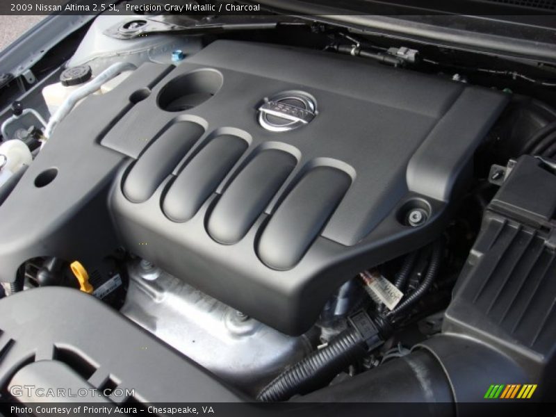 Precision Gray Metallic / Charcoal 2009 Nissan Altima 2.5 SL