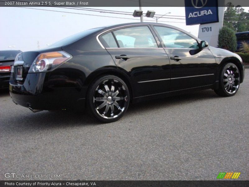 Super Black / Frost 2007 Nissan Altima 2.5 S