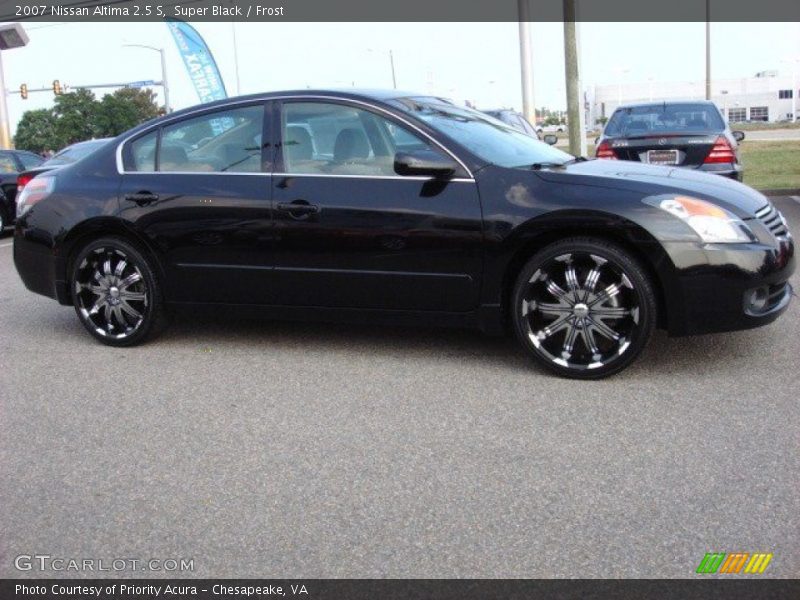 Super Black / Frost 2007 Nissan Altima 2.5 S