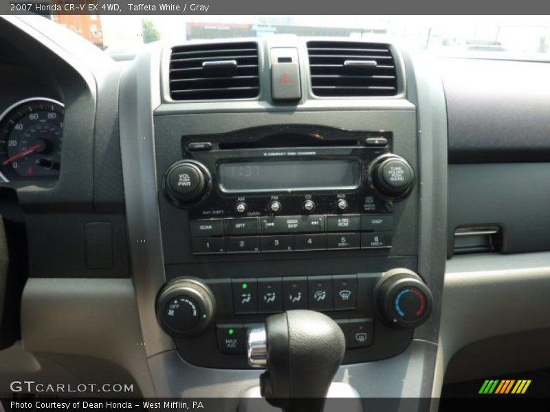 Taffeta White / Gray 2007 Honda CR-V EX 4WD