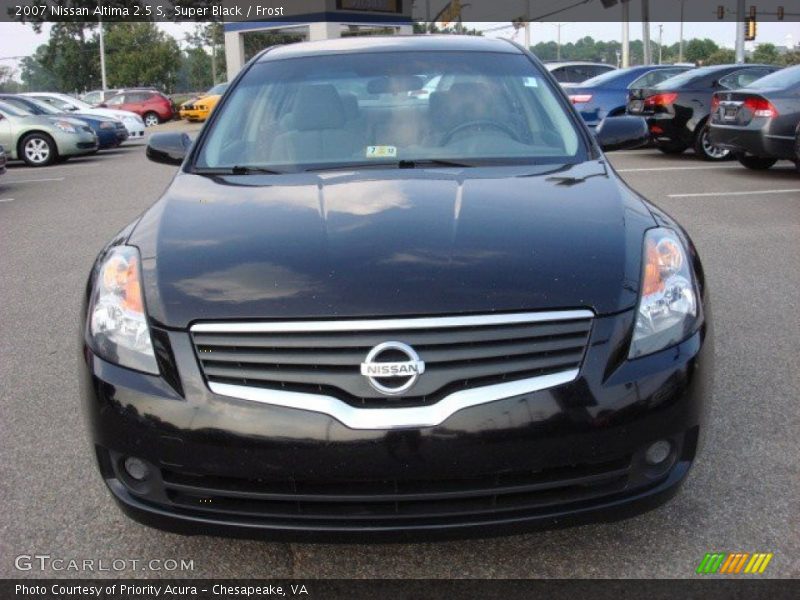 Super Black / Frost 2007 Nissan Altima 2.5 S