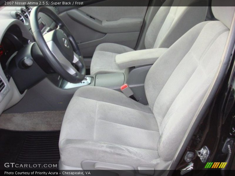 Super Black / Frost 2007 Nissan Altima 2.5 S
