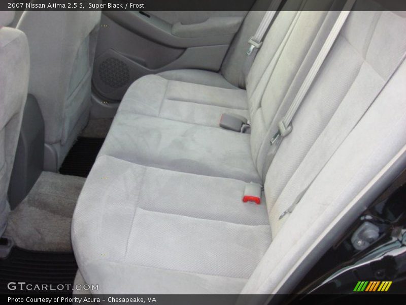 Super Black / Frost 2007 Nissan Altima 2.5 S