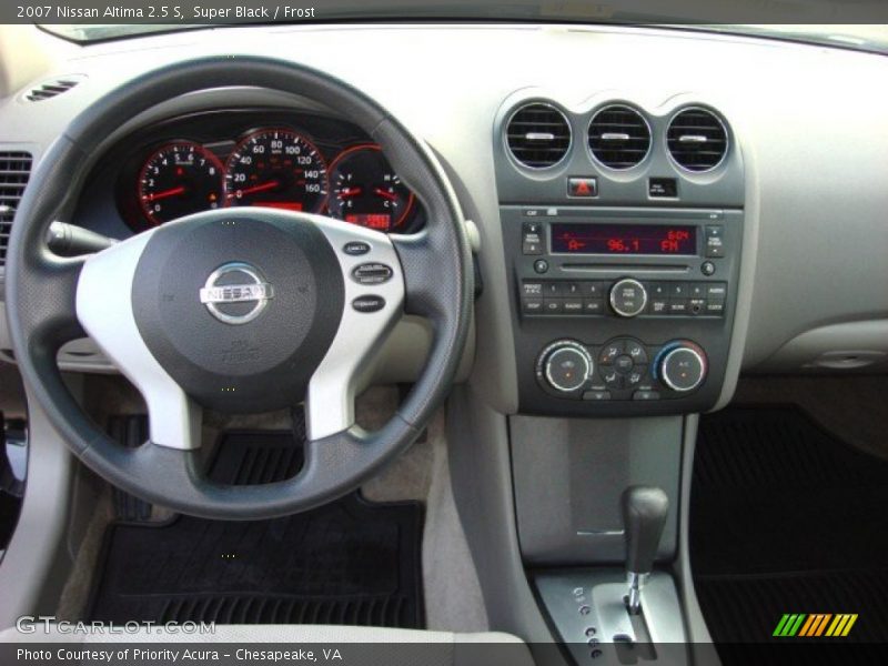 Super Black / Frost 2007 Nissan Altima 2.5 S
