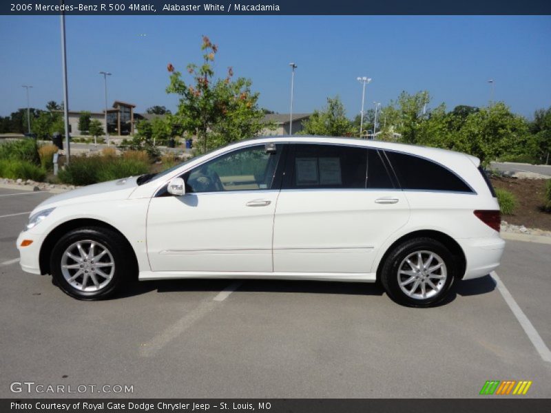 Alabaster White / Macadamia 2006 Mercedes-Benz R 500 4Matic