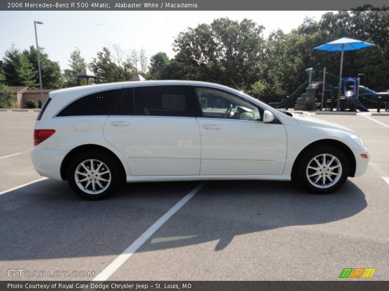 Alabaster White / Macadamia 2006 Mercedes-Benz R 500 4Matic