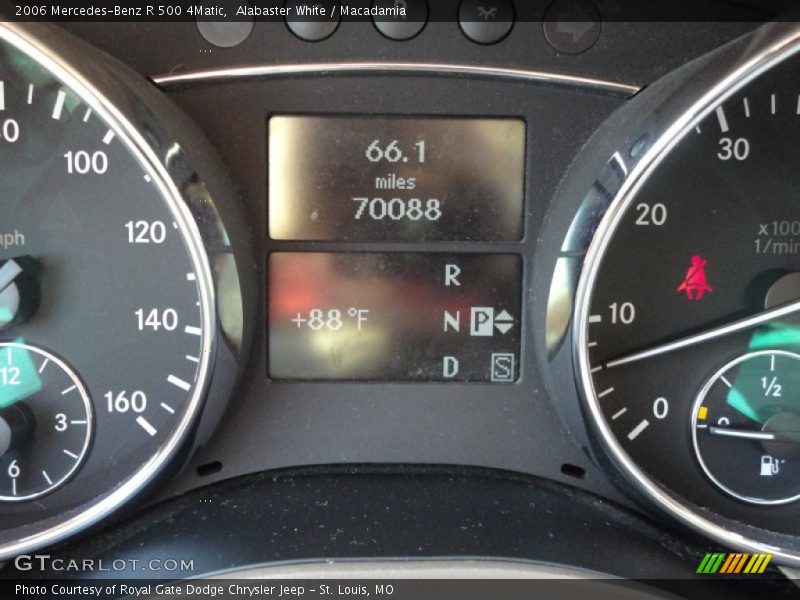 Alabaster White / Macadamia 2006 Mercedes-Benz R 500 4Matic