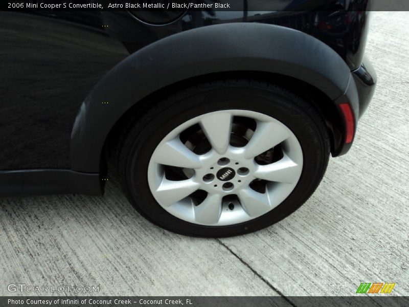 Astro Black Metallic / Black/Panther Black 2006 Mini Cooper S Convertible