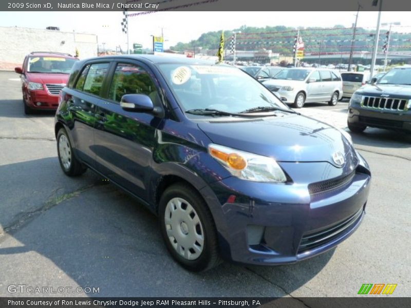 Nautica Blue Mica / Charcoal Gray 2009 Scion xD