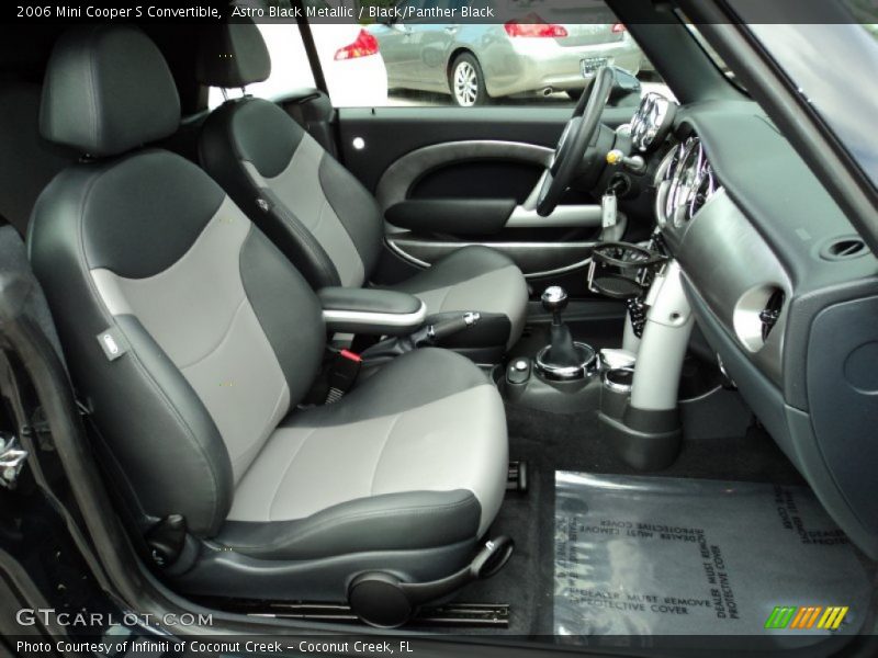 Astro Black Metallic / Black/Panther Black 2006 Mini Cooper S Convertible