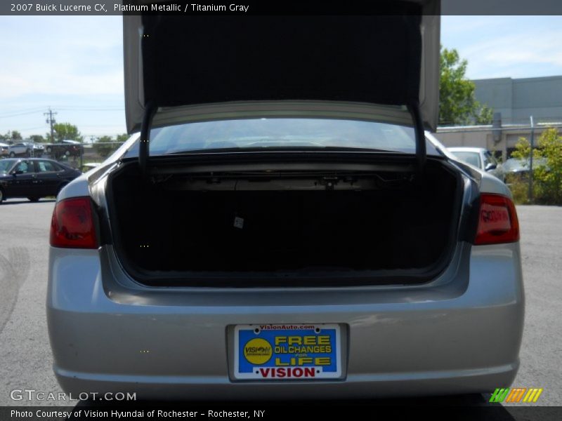 Platinum Metallic / Titanium Gray 2007 Buick Lucerne CX