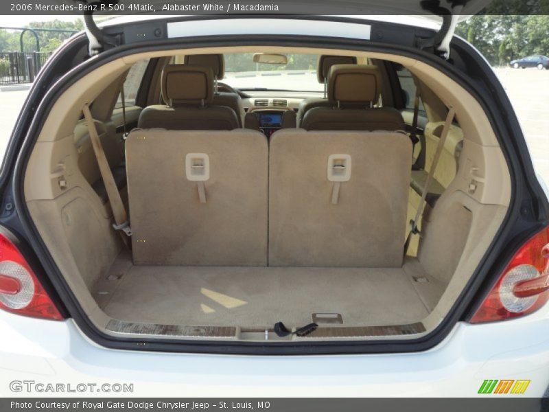 Alabaster White / Macadamia 2006 Mercedes-Benz R 500 4Matic