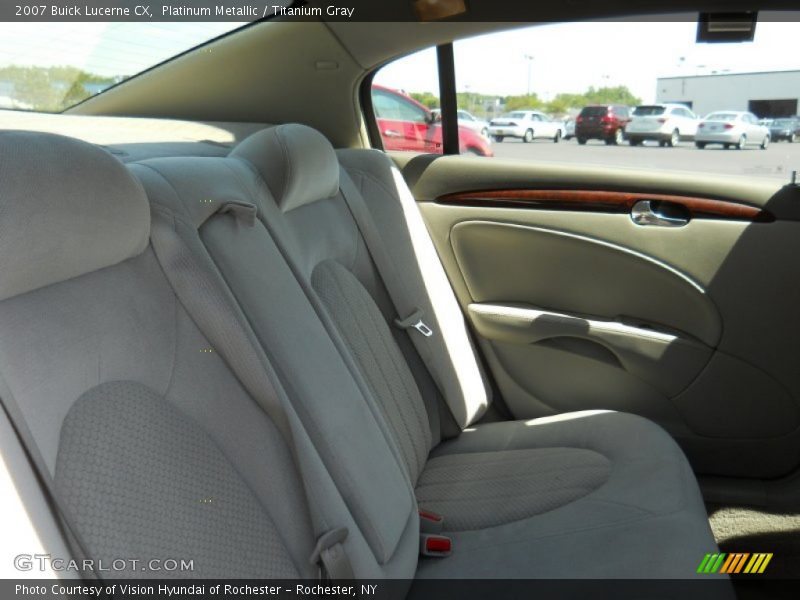 Platinum Metallic / Titanium Gray 2007 Buick Lucerne CX