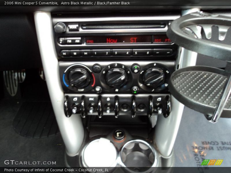 Astro Black Metallic / Black/Panther Black 2006 Mini Cooper S Convertible