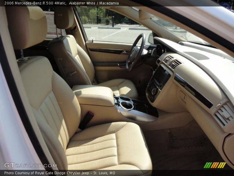 Alabaster White / Macadamia 2006 Mercedes-Benz R 500 4Matic