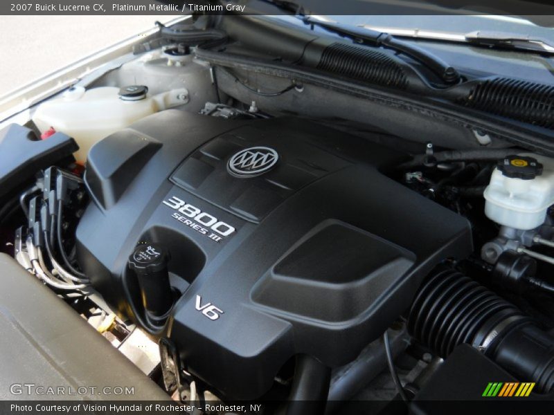 Platinum Metallic / Titanium Gray 2007 Buick Lucerne CX