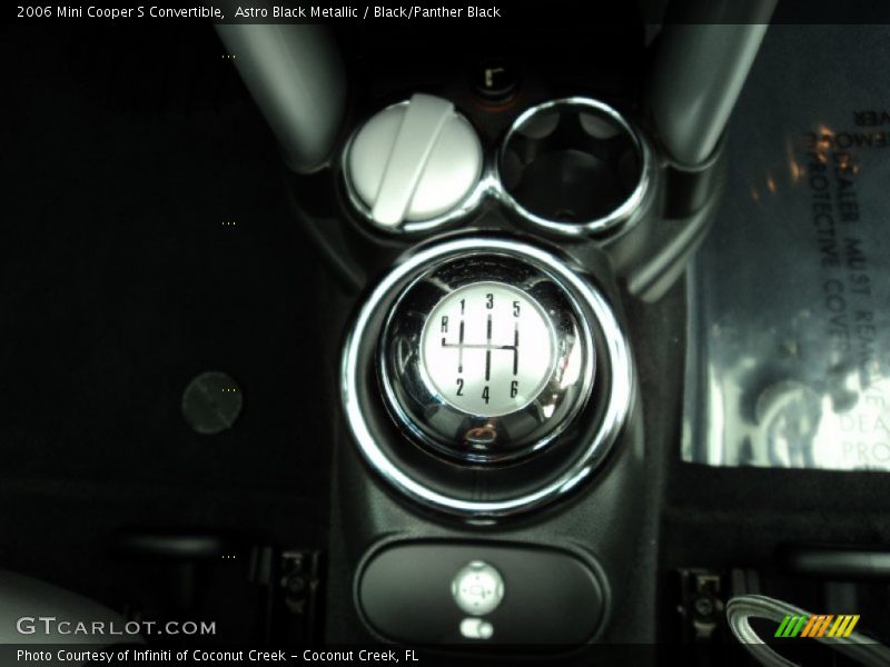 Astro Black Metallic / Black/Panther Black 2006 Mini Cooper S Convertible
