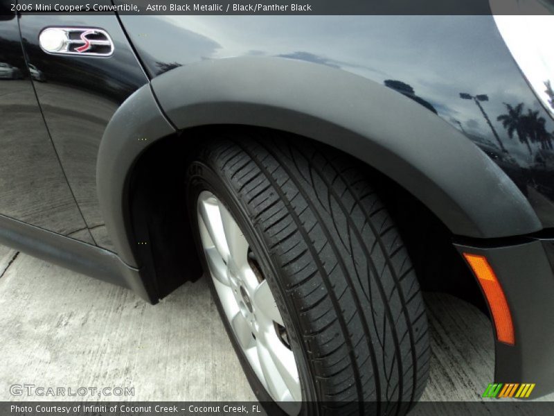 Astro Black Metallic / Black/Panther Black 2006 Mini Cooper S Convertible