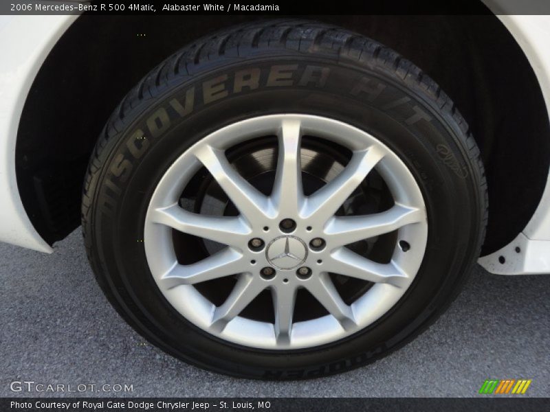 Alabaster White / Macadamia 2006 Mercedes-Benz R 500 4Matic