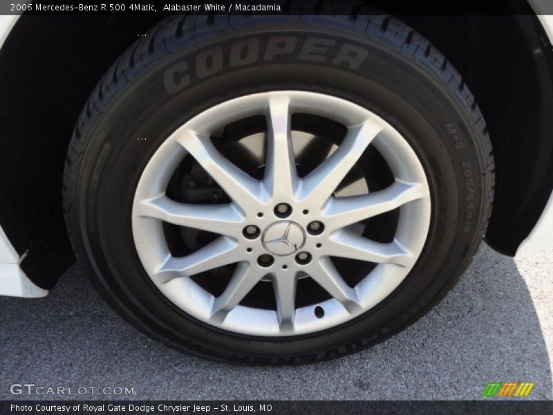 Alabaster White / Macadamia 2006 Mercedes-Benz R 500 4Matic