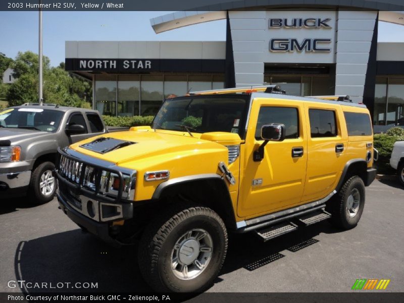 Yellow / Wheat 2003 Hummer H2 SUV