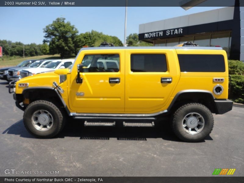 Yellow / Wheat 2003 Hummer H2 SUV