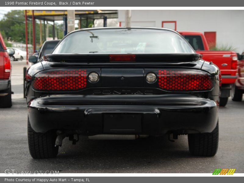 Black / Dark Pewter 1998 Pontiac Firebird Coupe