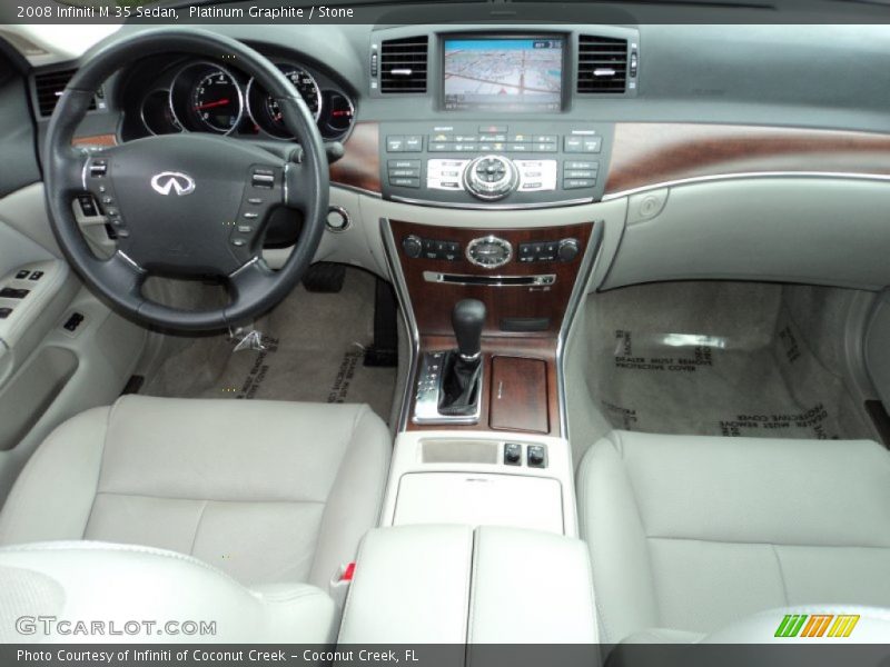 Platinum Graphite / Stone 2008 Infiniti M 35 Sedan