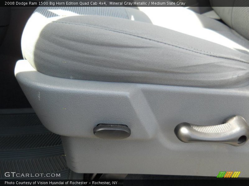 Mineral Gray Metallic / Medium Slate Gray 2008 Dodge Ram 1500 Big Horn Edition Quad Cab 4x4