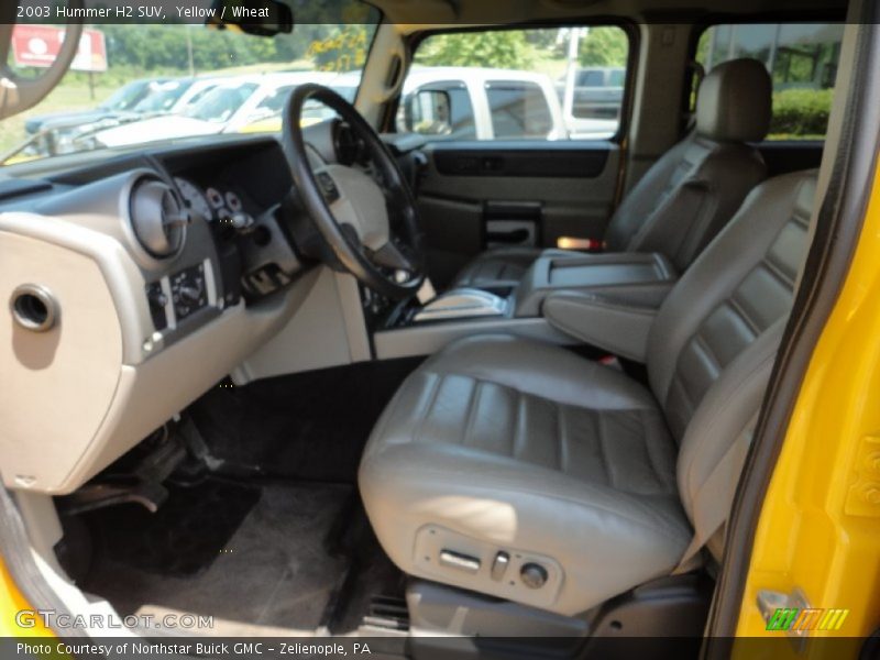 Yellow / Wheat 2003 Hummer H2 SUV