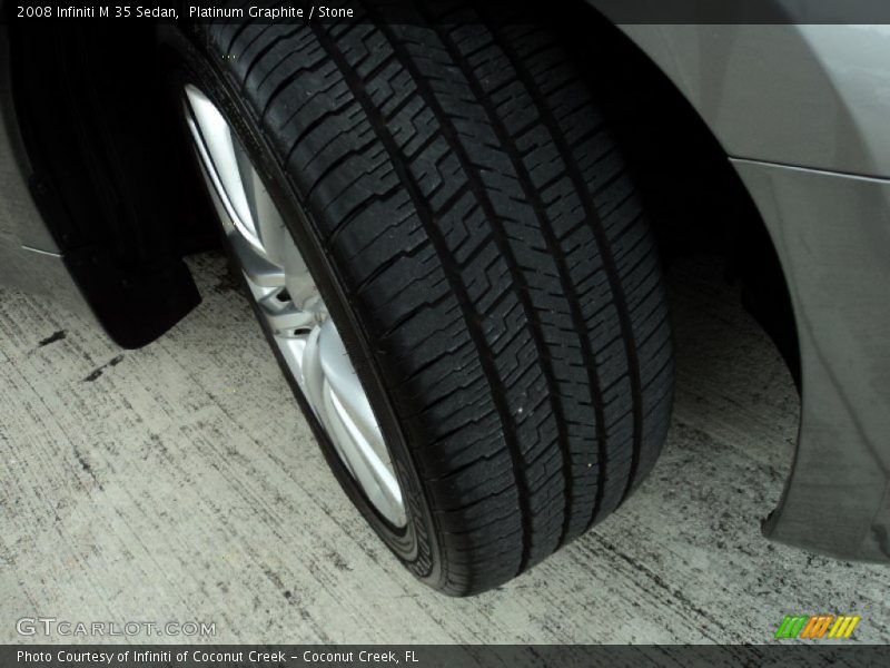 Platinum Graphite / Stone 2008 Infiniti M 35 Sedan