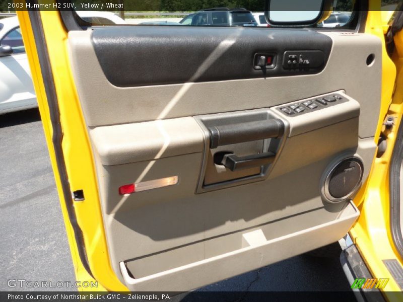 Yellow / Wheat 2003 Hummer H2 SUV
