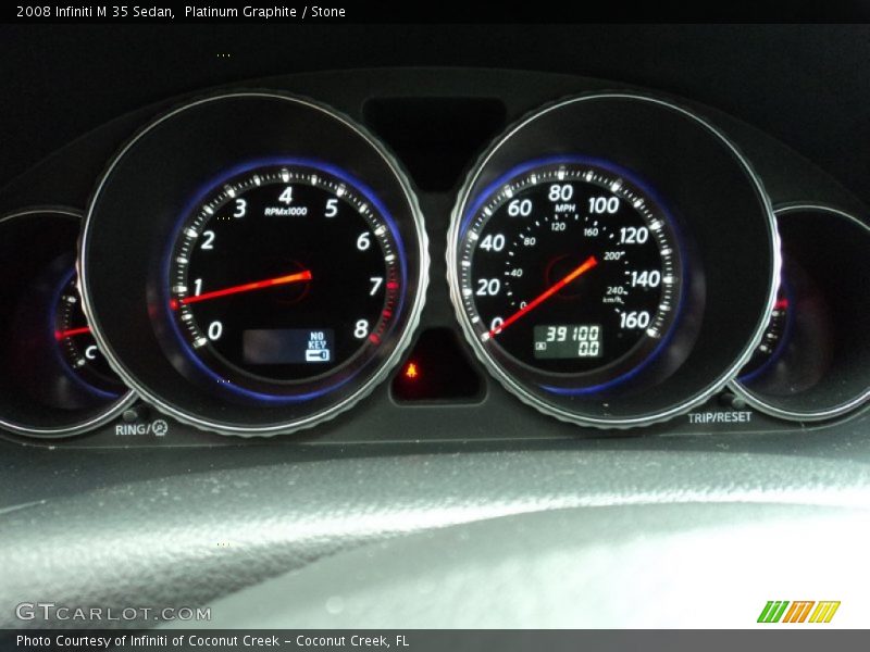 Platinum Graphite / Stone 2008 Infiniti M 35 Sedan