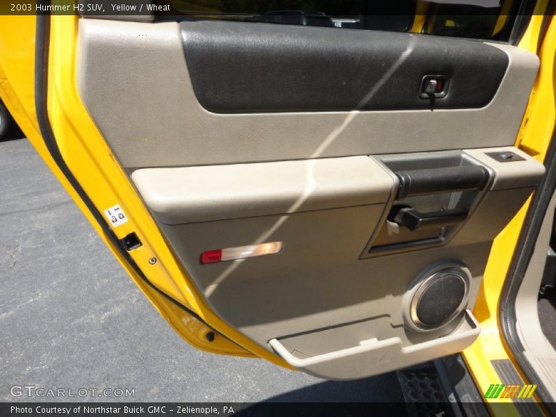 Yellow / Wheat 2003 Hummer H2 SUV