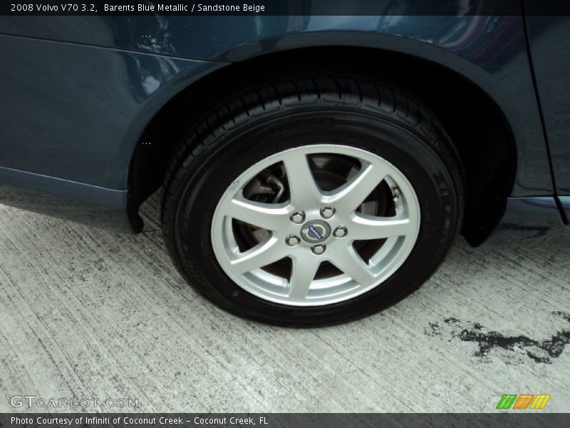 Barents Blue Metallic / Sandstone Beige 2008 Volvo V70 3.2
